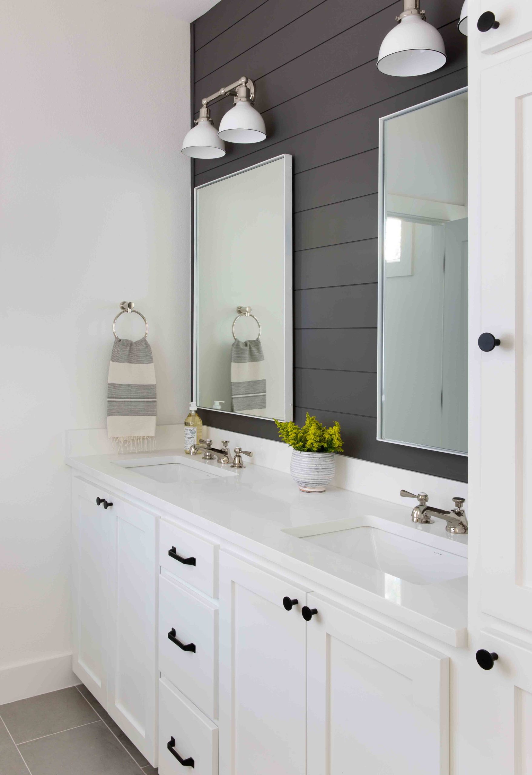 Nuela Designs White Bathroom Shiplap Wall.jpg