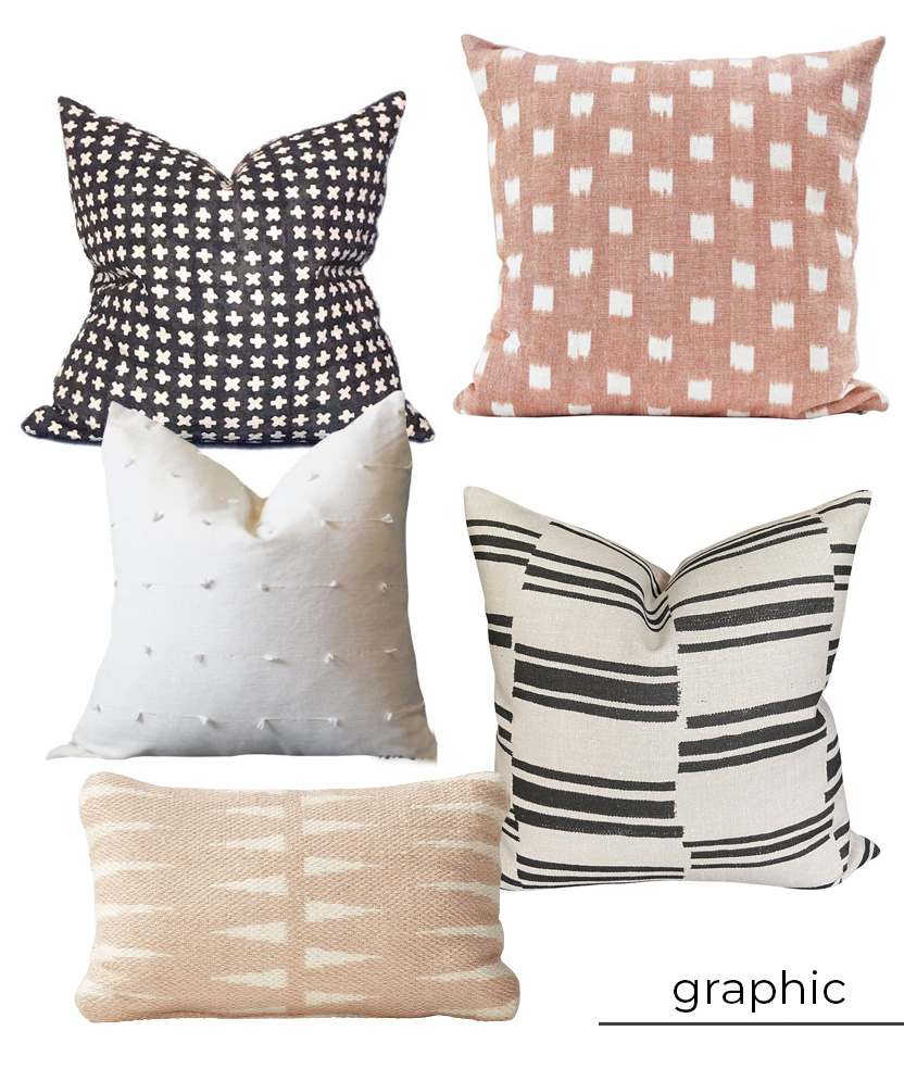 black+white+pillows+style+pink+peach