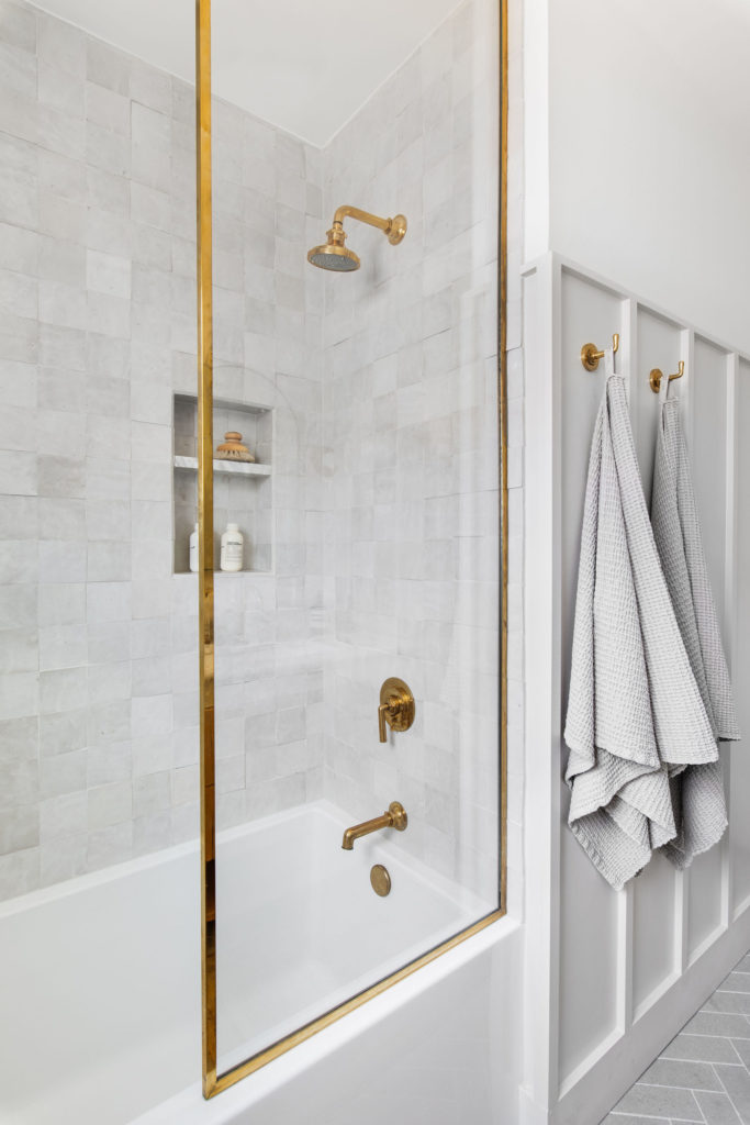 Classic and Transitional Bathroom Remodel