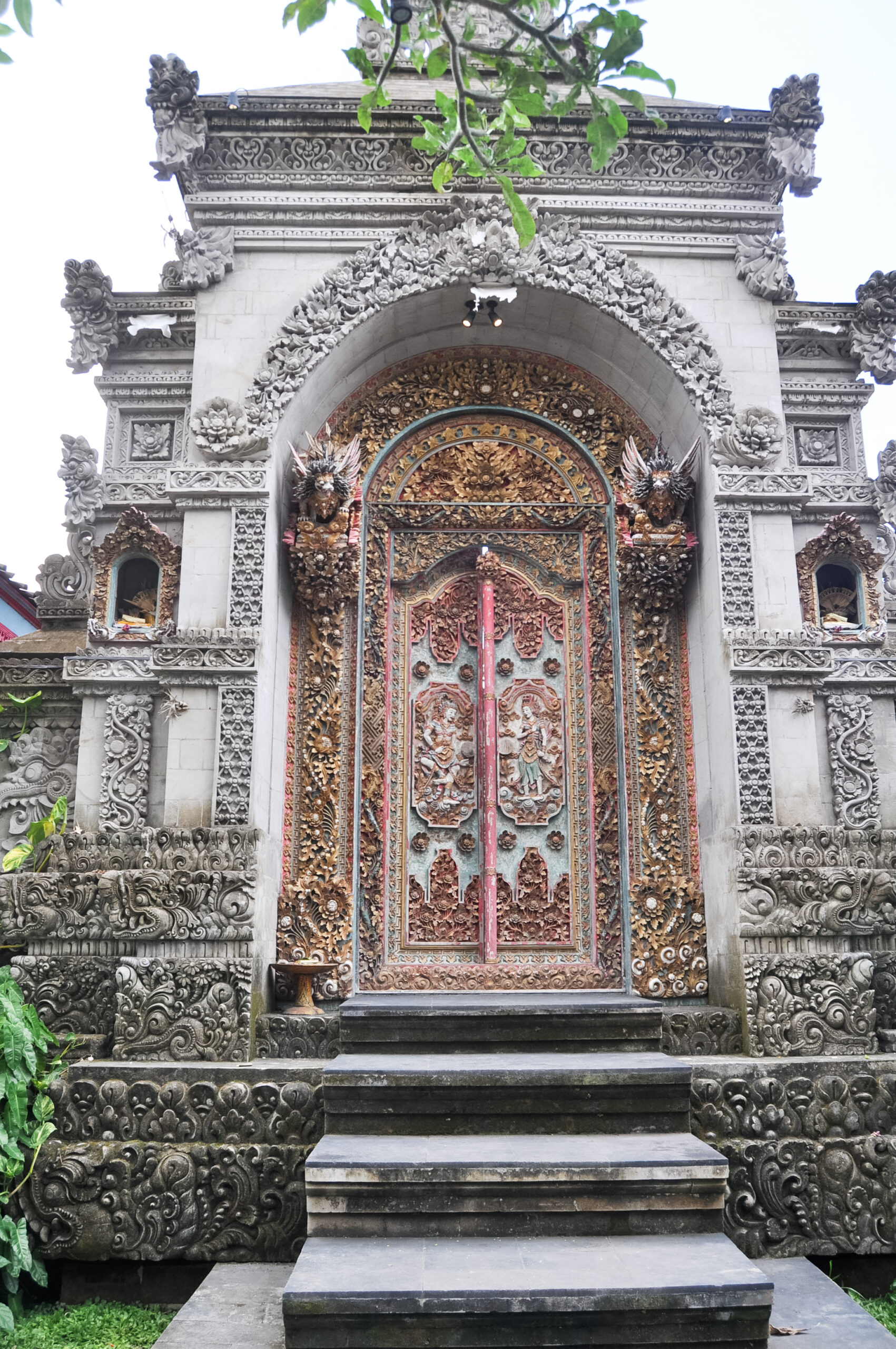 Ubud Bali Architecture Colorful Doors