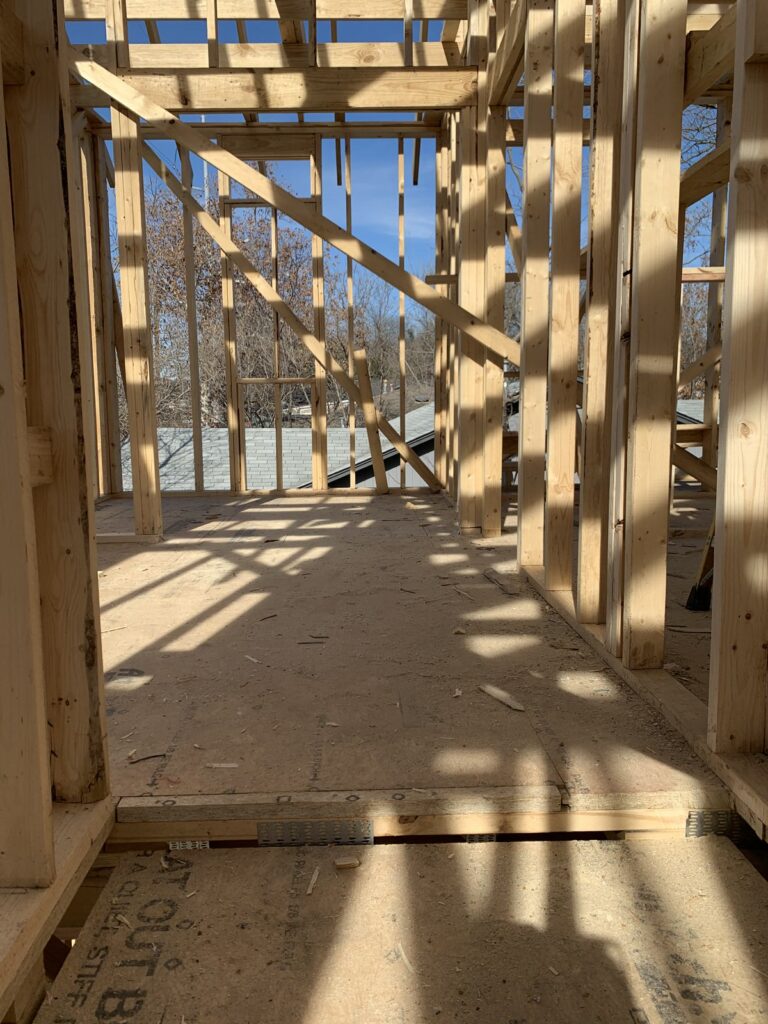 framing for a new build home