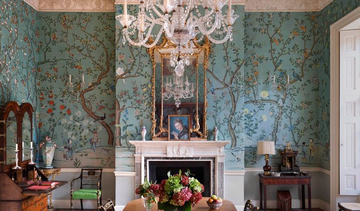 de Gournay Chinoiserie Wallpaper