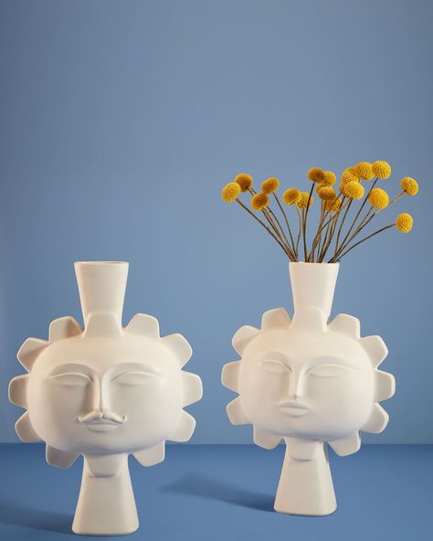 Jonathan Adler
Muse Sun Vase - Faces