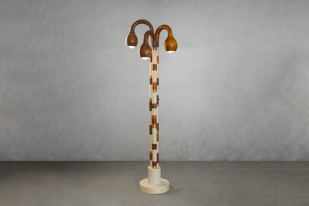 Drew Abrahamson Baste Floor Lamp2 Ella Maximillion Studio Scaled