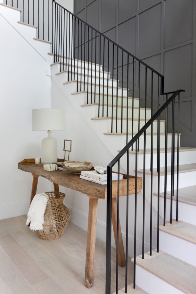 Nuela Designs Flea Market Vintage Console Table in Entry, interior design austin