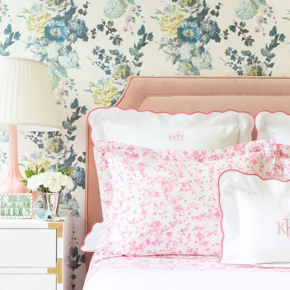 Pink Bed and Bedding