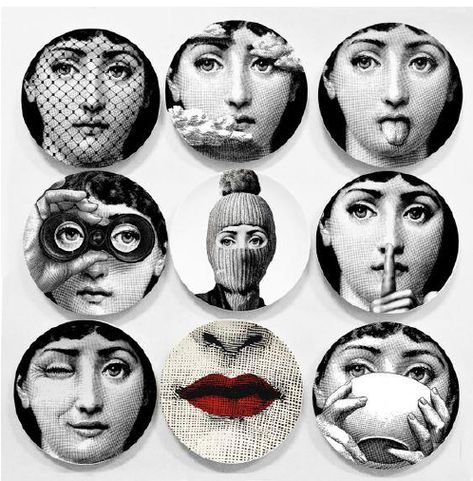 Fornasetti face plates